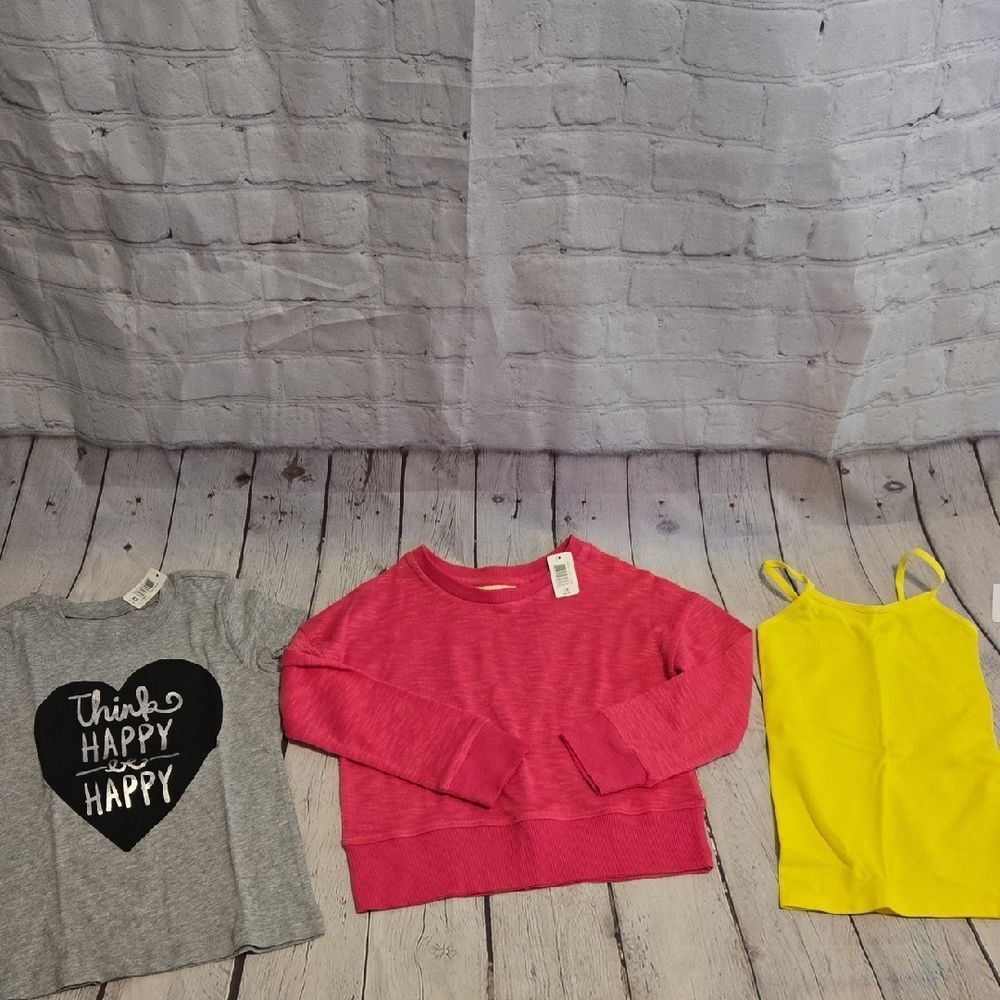 Girl's Kidpik Bundle Of Tops NWT Size XS